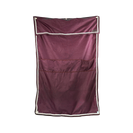 Kentucky Horsewear - Waterproof stable curtain with pockets burgundy | - Ohlala