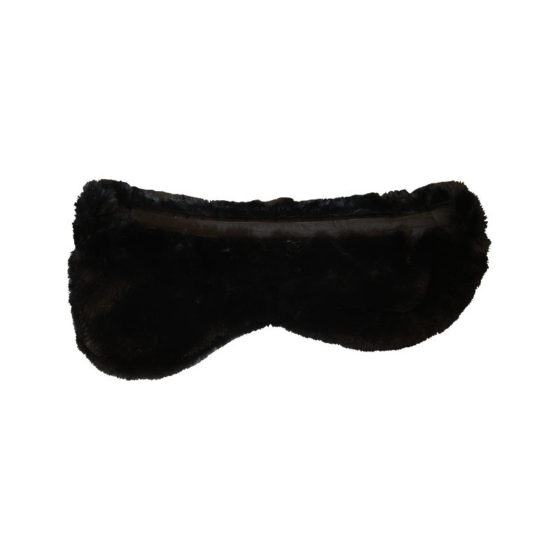 Kentucky Horsewear - Absorb sheepskin saddle pad black | - Ohlala