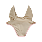 Kentucky Horsewear - Wellington Softshell Ear Bonnet Beige/Old Rose | - Ohlala