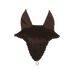 Kentucky Horsewear - Long noise-reducing bonnet brown | - Ohlala