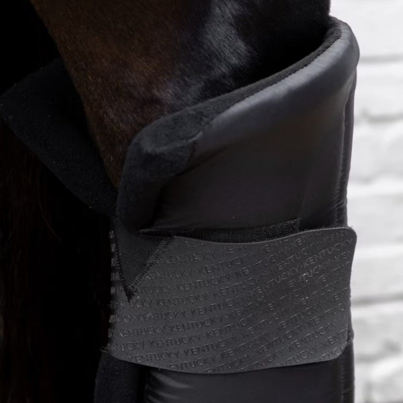 Kentucky Horsewear - Long Stable Boots Protect Hind Legs Black | - Ohlala