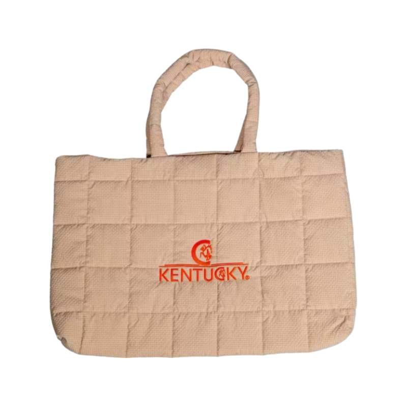 Kentucky Horsewear - Saco acolchoado Logo Kentucky bege | - Ohlala