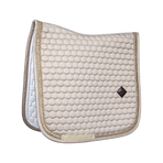 Kentucky Horsewear - Glitter Band dressage saddle pad beige | - Ohlala