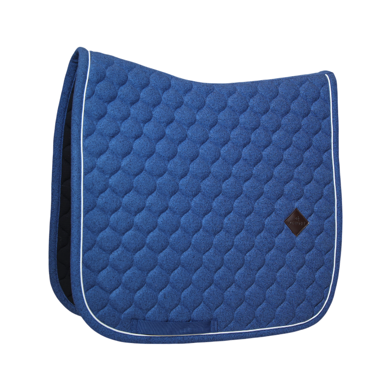 Kentucky Horsewear - Melange Navy Dressage Saddle Pad | - Ohlala