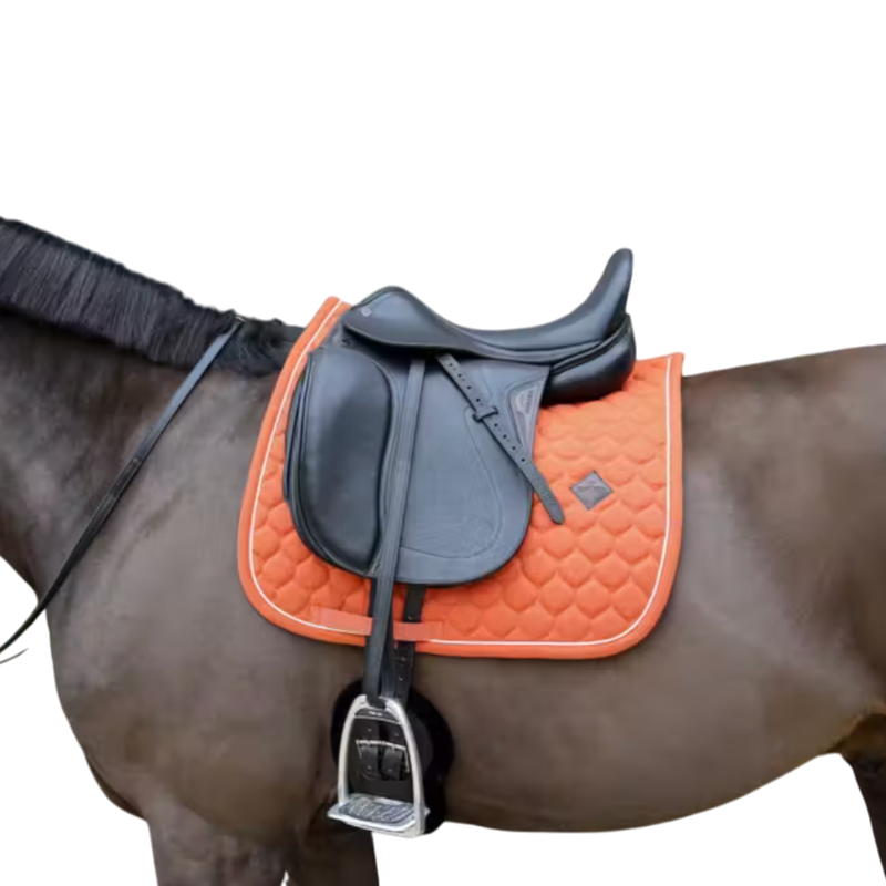 Kentucky Horsewear - Melange Orange Dressage Pad | - Ohlala