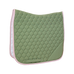 Kentucky Horsewear - Softshell Onion Quilt Dressage Saddle Pad Khaki/Old Rose | - Ohlala