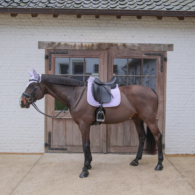 Kentucky Horsewear - Softshell Onion Quilt Dressage Saddle Pad Parma/Pale Pink | - Ohlala