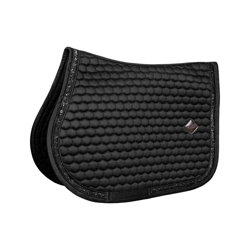 Kentucky Horsewear - Glitter Band Black Saddle Pad | - Ohlala