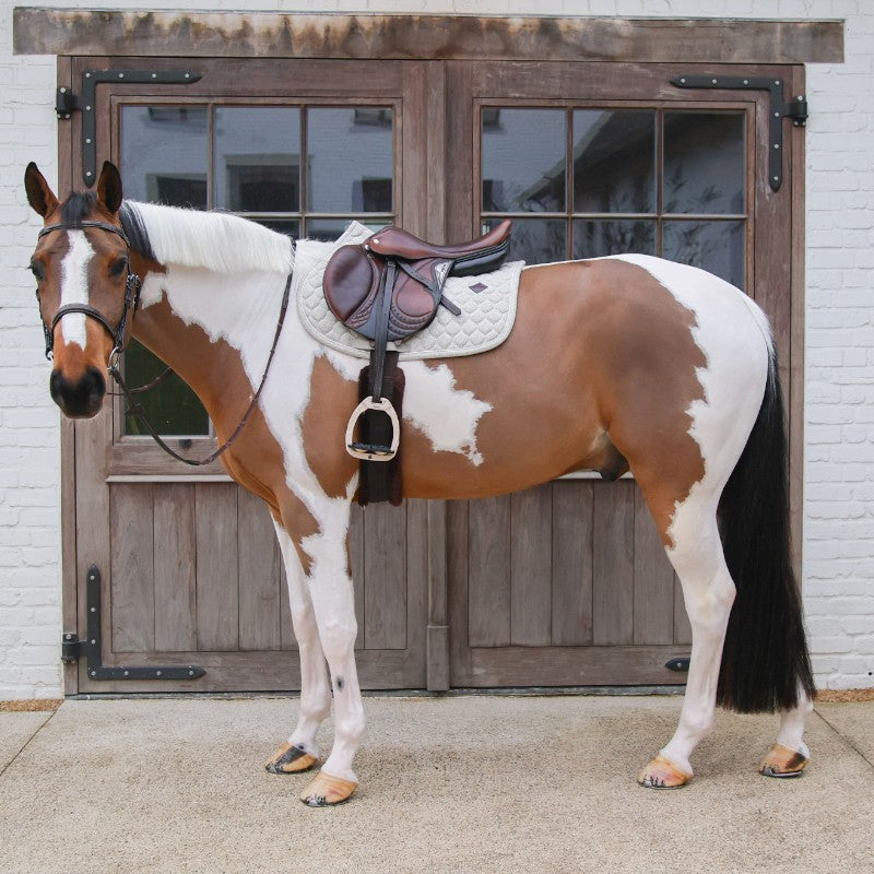 Kentucky Horsewear - Tappeto da sella Melange beige | - Ohlala