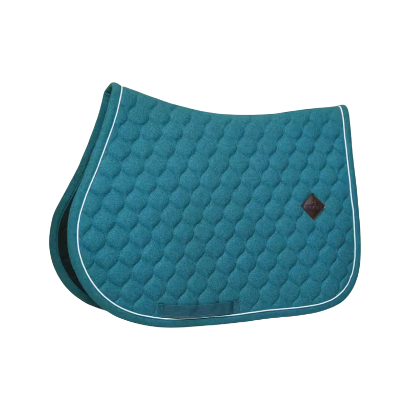 Kentucky Horsewear - Emerald Green Melange Saddle Pad | - Ohlala