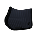 Kentucky Horsewear - Tapis de selle fausse fourrrure tressée noir | - Ohlala