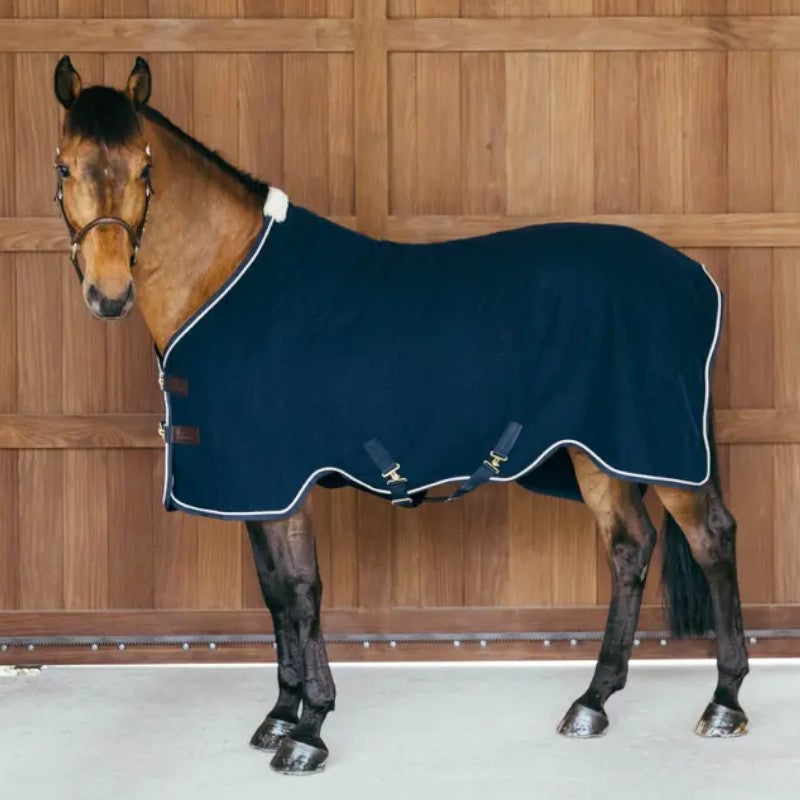 Kentucky Horsewear - Chemise séchante Vegan Wool marine | - Ohlala