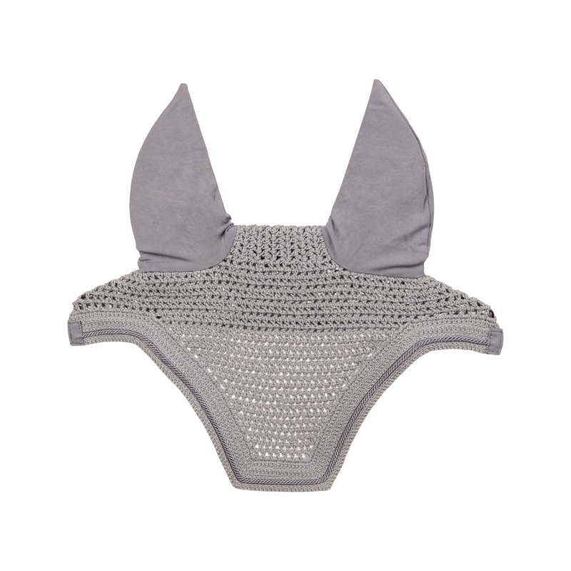 Wellington Sparkling Soundproof Fly Veil, Gray - Kentucky Horsewear