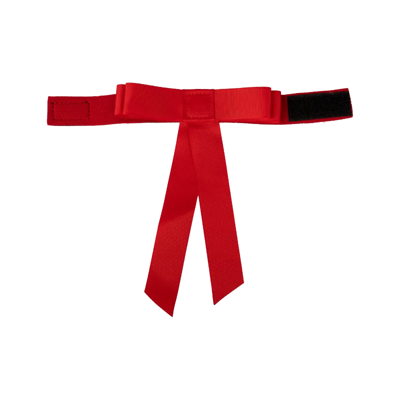 Kentucky Horsewear - Red Hook-and-Loop Tail Ribbon