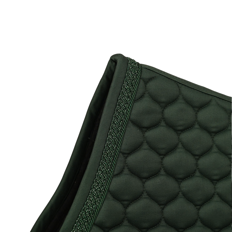 Classic Onion Glitter Saddle Pad in Dark Green - Kentucky Horsewear