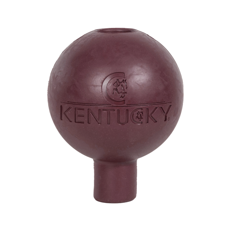 Kentucky Horsewear - Burgundy tying protection ball | - Ohlala