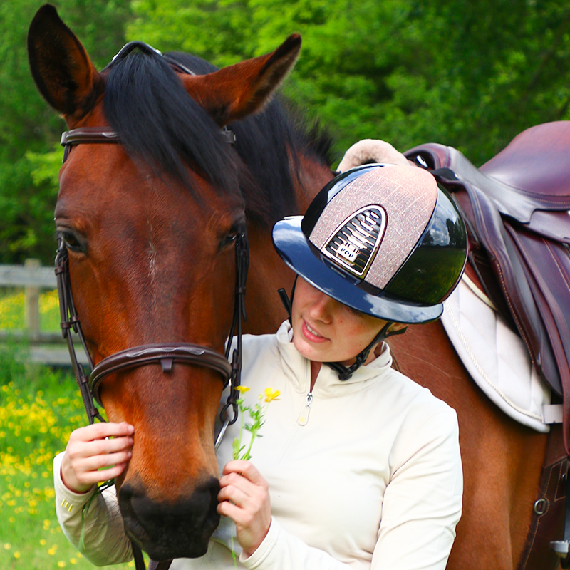 KEP - Helm Cromo 2.0 shine schwarz pink galaxy polo diamond | - Ohlala