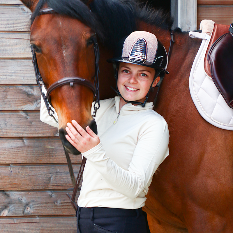 KEP - Helm Cromo 2.0 shine schwarz pink galaxy polo diamond | - Ohlala