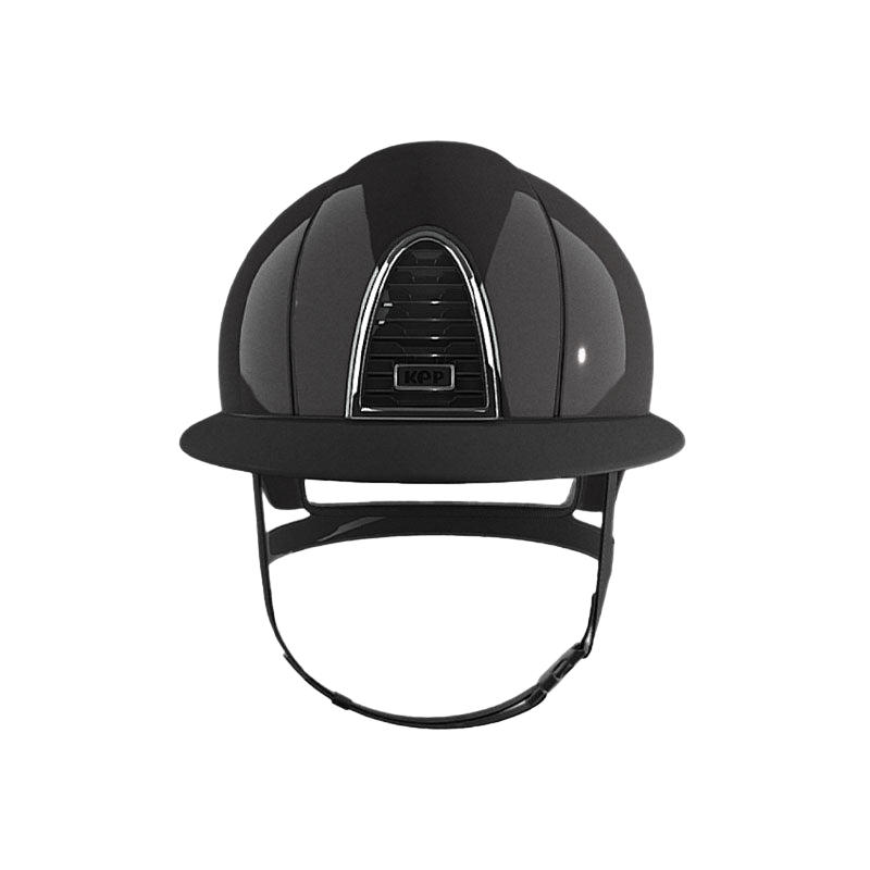 KEP - Cromo 2 Polish Grey Polo Visor Riding Helmet | - Ohlala