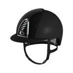 KEP - Casco da equitazione Cromo 2.0 shine nero matt visiera standard | - Ohlala