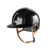 KEP - Casque d'équitation Cromo 2.0 Diamond black polo jugulaire beige | - Ohlala