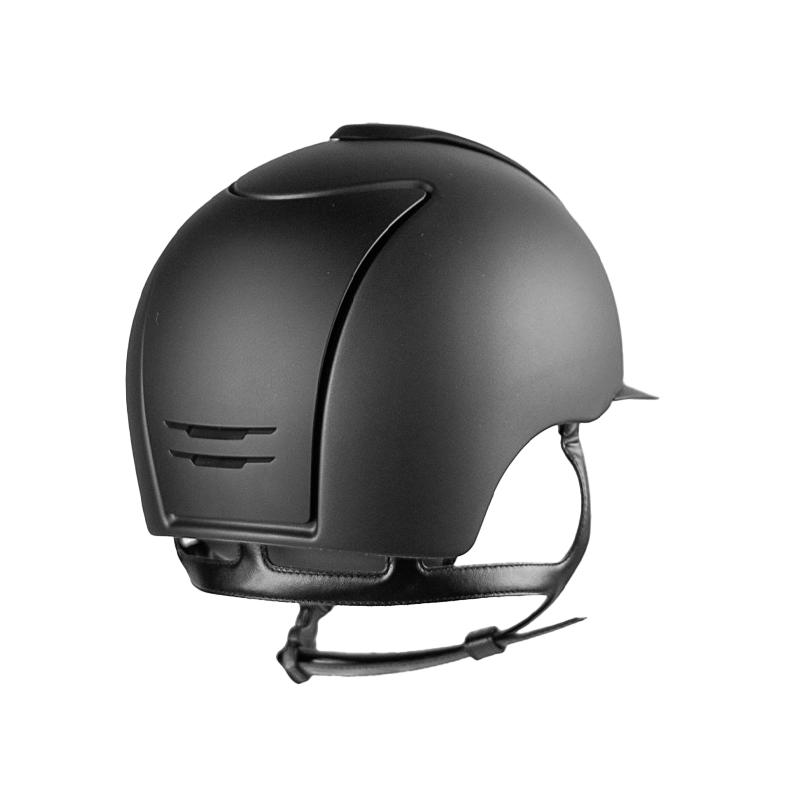 KEP - Kask Cromo 2.0 matowy czarny standardowy daszek | - Ohlala