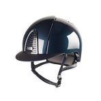 KEP - Cromo 2.0 Shine Blue Riding Helmet Standard Visor | - Ohlala