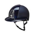 KEP - Cromo 2.0 Textile Polo Polish Blue Riding Helmet | - Ohlala
