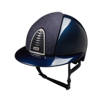 KEP - Cromo 2.0 Limited Edition Shine Star Blue Polo Visor Riding Helmet | - Ohlala