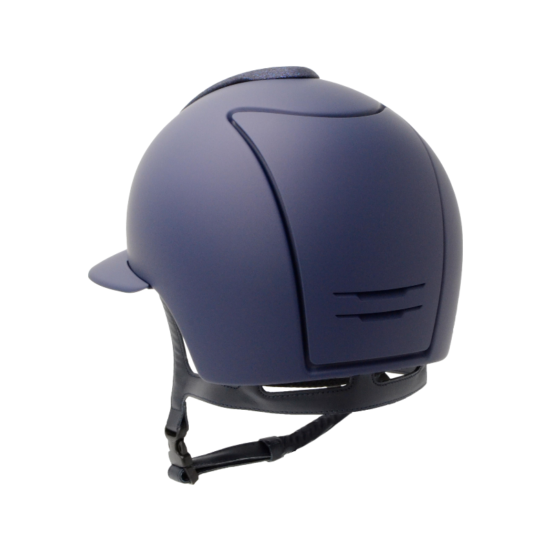 KEP - 乗馬ヘルメット Cromo 2.0 限定版 Star blue ポロバイザー | - Ohlala