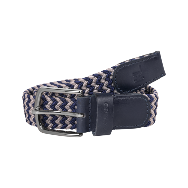 Kingsland – KLLeslie Elastic Braided Belt Evening Blue