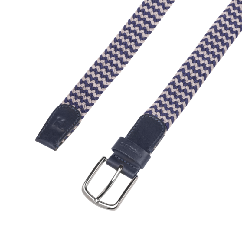 Kingsland – KLLeslie Elastic Braided Belt Evening Blue