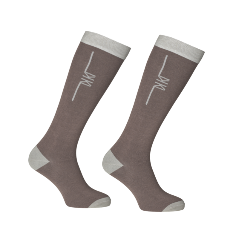 Kingsland - KLAmy Coolmax Riding Socks Brown Iron