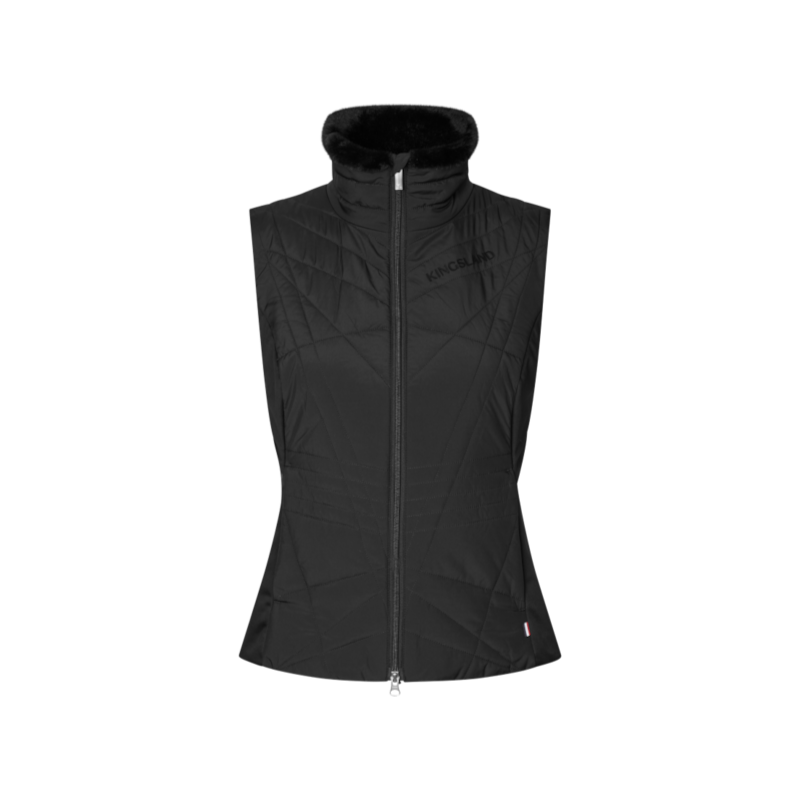 Kingsland - Women's Short-Sleeve Riding Gilet KLAlba Black