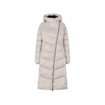 Kingsland - Długi płaszcz jeździecki damski KLAdelaide beige dove