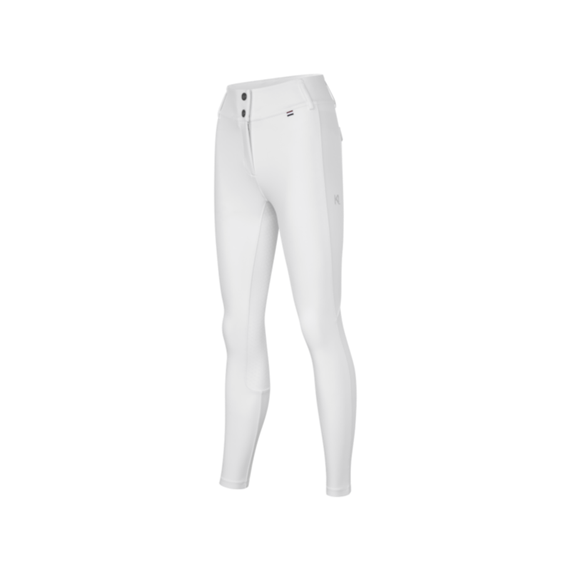 Kingsland - KLKatty Full Grip White Women's Riding Breeches