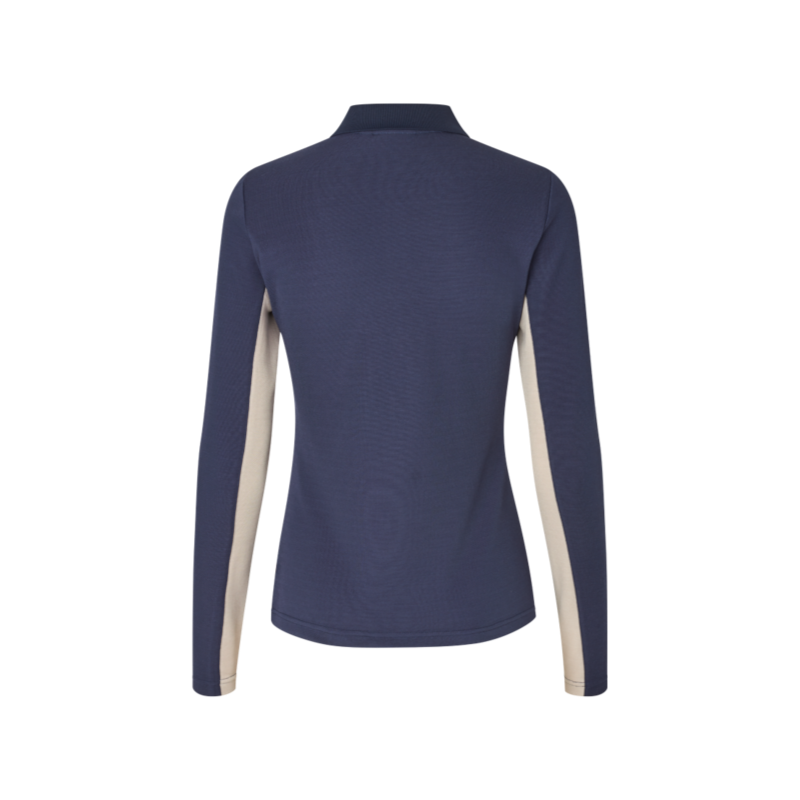 Kingsland - KLAmy Women's Long-Sleeve Polo Shirt Evening Blue