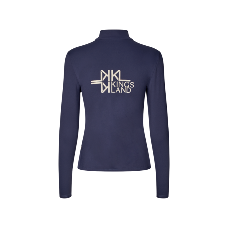 Kingsland - Women's Long-Sleeve Training T-Shirt KLAndrea Evening Blue