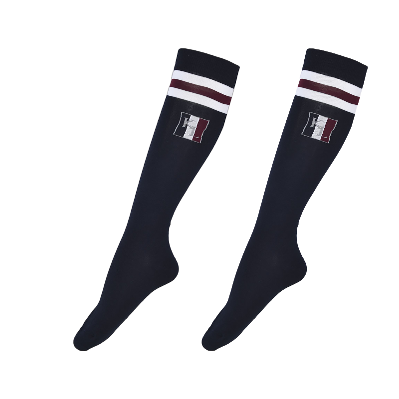 Kingsland - Chaussettes d'équitation Classic Coolmax marine | - Ohlala