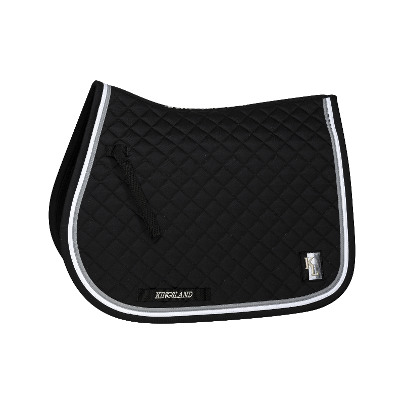 Kingsland - Tapis de selle Classic noir | - Ohlala