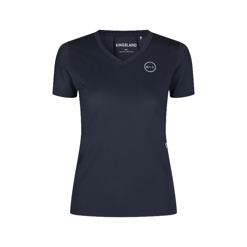 Kingsland - T-shirt manches courtes mesh femme KLHanna marine | - Ohlala