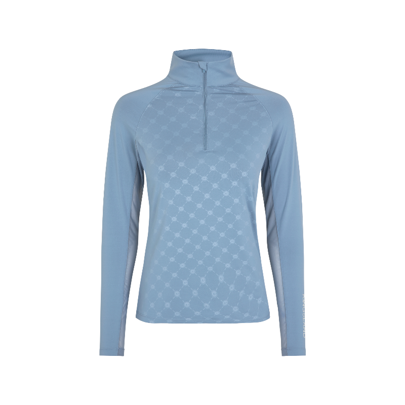 Kingsland - T-shirt manches longues uv protection femme KLHavanna blue faded denim | - Ohlala