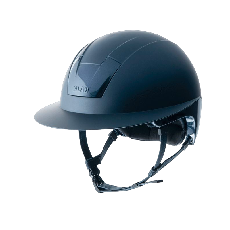 Kask - Casco da equitazione Kooki Lady blu marine opaco | - Ohlala