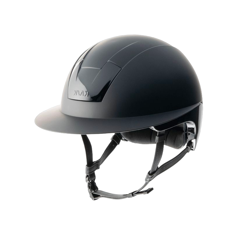 Kask - Casque d'équitation Kooki Lady noir mat | - Ohlala