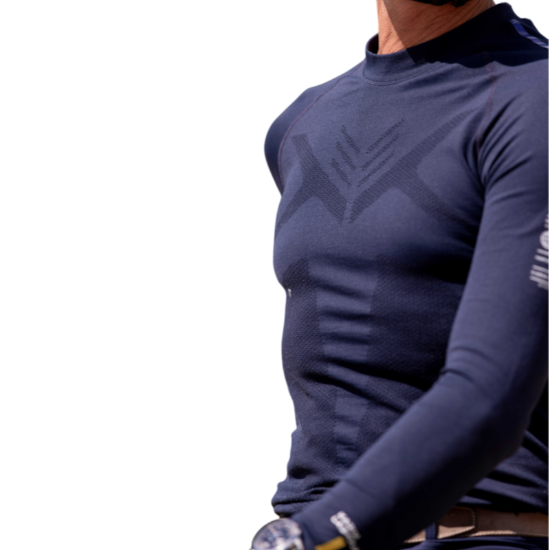 K By Equithème - Men's Seamless K-PRECISION Navy Base Layer