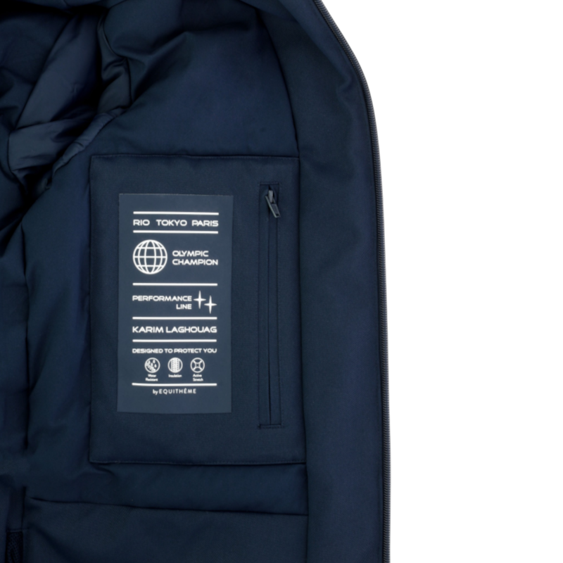 K By Equithème – Herren-Parka K-CONTROL Marineblau