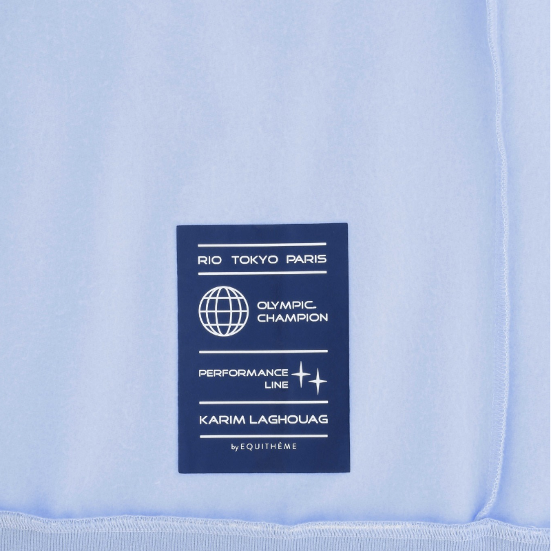 K By Equithème - Felpa unisex K-KARIM azzurro