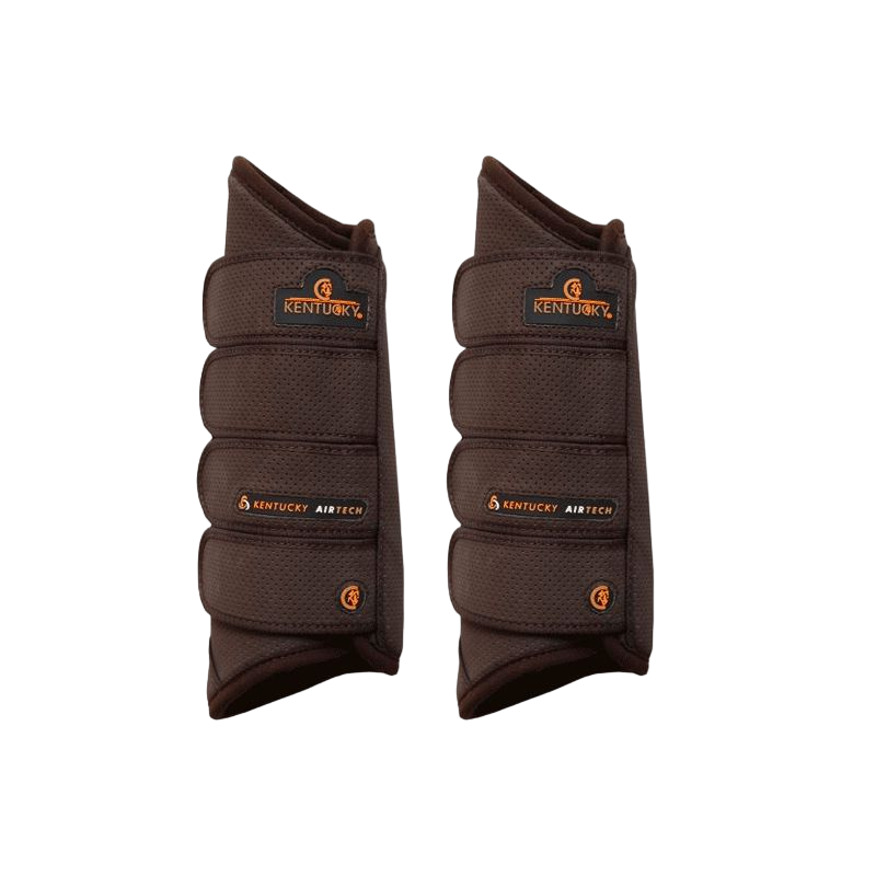 Kentucky Horsewear - Polainas de cross traseras marrón | - Ohlala