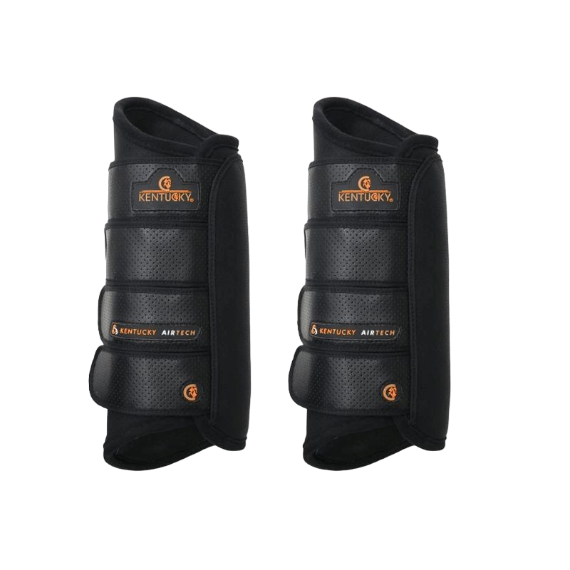 Kentucky Horsewear - Polainas de cross para posteriores negro | - Ohlala