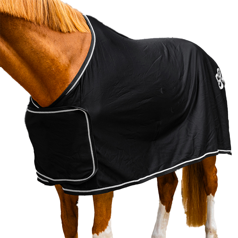 Kentucky Horsewear - Fleece-Präsentationsdecke Prize Giving Cooler schwarz | - Ohlala